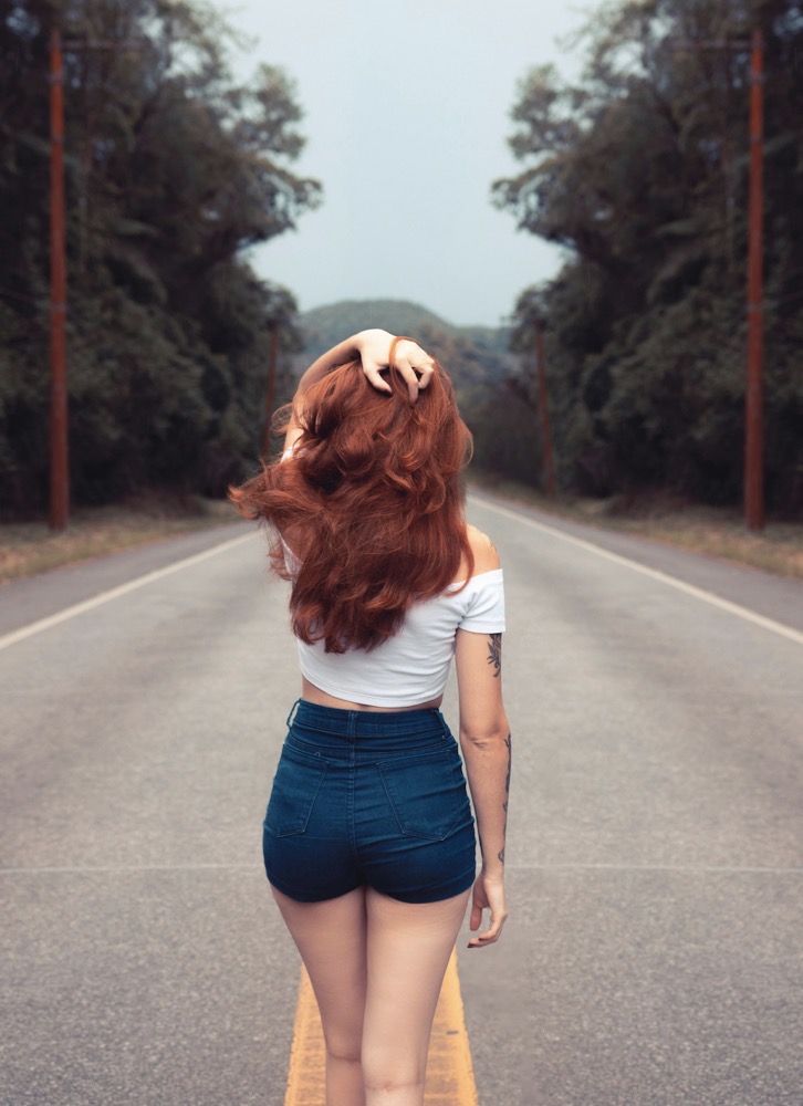 Step 1 Before - Portrait for hair color detection