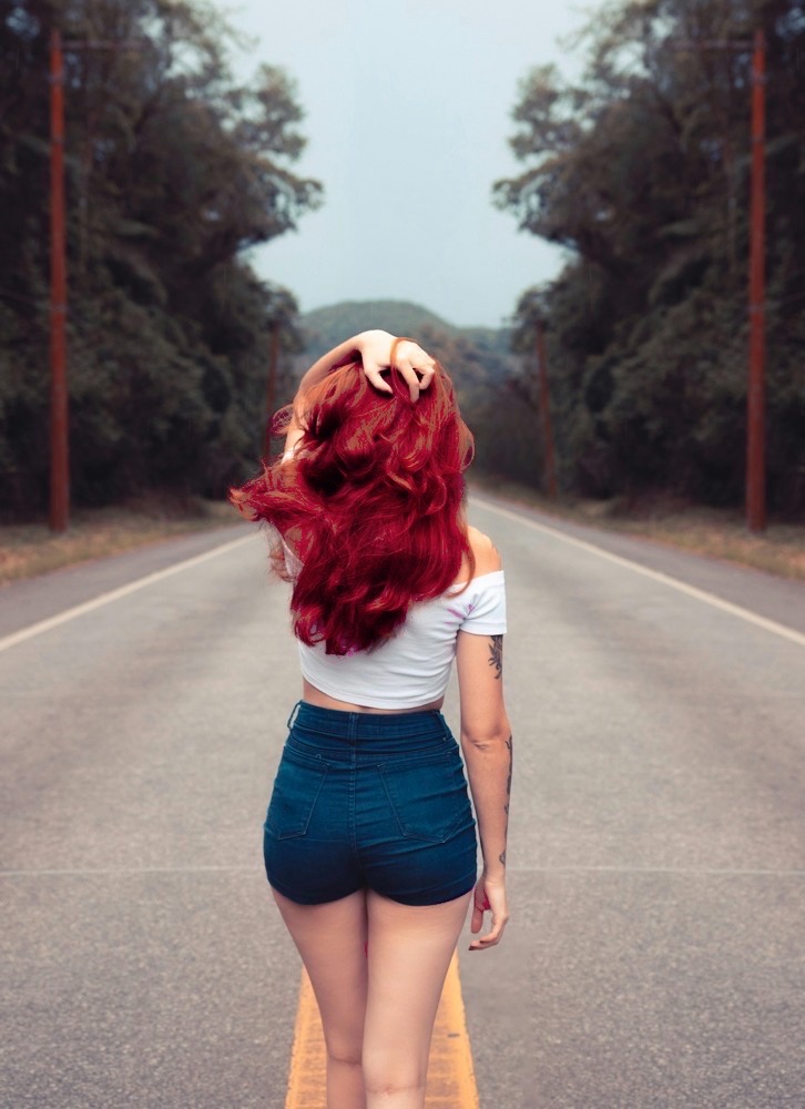 Step 1 After - Hair color detected by AI